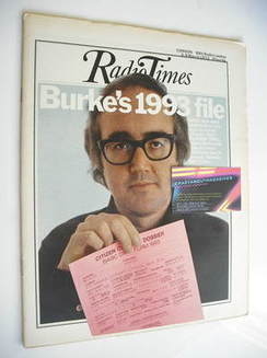 Radio Times magazine - James Burke cover (3-9 March 1973)