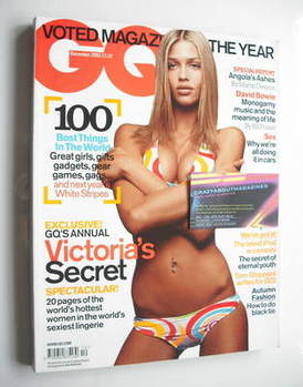 British GQ magazine - December 2003 - Ana Beatriz Barros cover