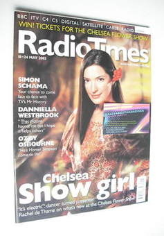 Radio Times magazine - Rachel de Thame cover (18-24 May 2002)