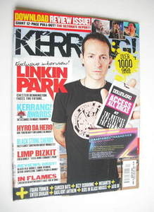Kerrang magazine - Chester Bennington cover (18 June 2011 - Issue 1368)