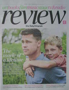 The Daily Telegraph Review newspaper supplement - 9 April 2011 - Brad Pitt and Cole Cockburn cover