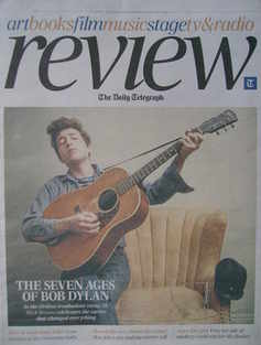 The Daily Telegraph Review newspaper supplement - 30 April 2011 - Bob Dylan cover