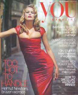 <!--2004-02-22-->You magazine - Claudia Schiffer cover (22 February 2004)