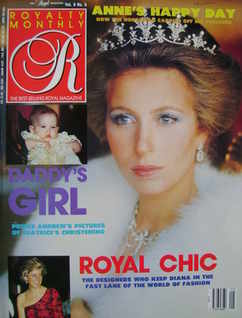 Royalty Monthly magazine - Princess Anne cover (February 1989, Vol.8 No.5)