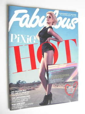 Fabulous magazine - Pixie Lott cover (10 July 2011)