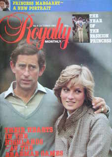 <!--1981-10-->Royalty Monthly magazine - Prince Charles and Princess Diana 