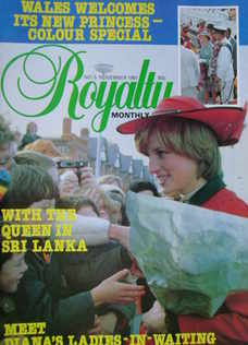 <!--1981-11-->Royalty Monthly magazine - Princess Diana cover (November 198
