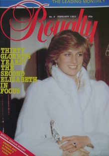 <!--1982-02-->Royalty Monthly magazine - Princess Diana cover (February 198