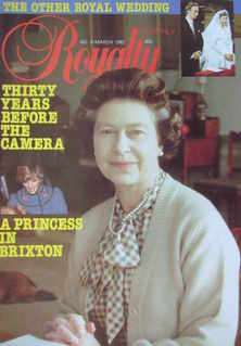 <!--1982-03-->Royalty Monthly magazine - The Queen cover (March 1982, No.9)