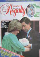 <!--0002-02-->Royalty Monthly magazine - Prince Charles, Princess Diana and Prince William cover (August 1982, Vol.2 No.2)