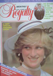 <!--1982-10-->Royalty Monthly magazine - Princess Diana cover (October 1982