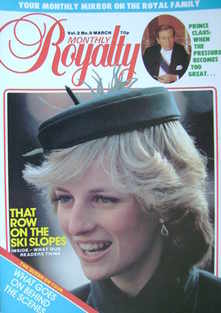 <!--1983-03-->Royalty Monthly magazine - Princess Diana cover (March 1983, 