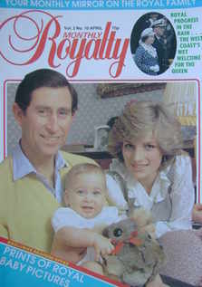 <!--1983-04-->Royalty Monthly magazine - Prince Charles, Princess Diana and