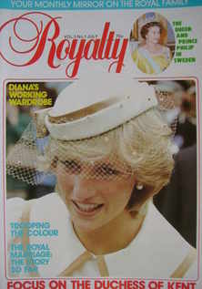 <!--1983-07-->Royalty Monthly magazine - Princess Diana cover (July 1983, V