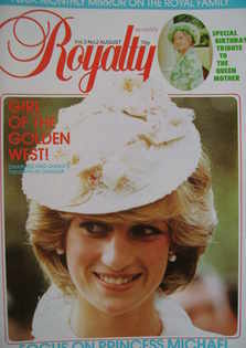 <!--1983-08-->Royalty Monthly magazine - Princess Diana cover (August 1983,