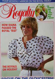 <!--1983-09-->Royalty Monthly magazine - Princess Diana cover (September 19