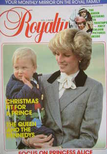 <!--1983-12-->Royalty Monthly magazine - Princess Diana and Prince William 