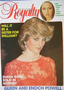 Royalty Monthly magazine - Princess Diana cover (March 1984, Vol.3 No.9)