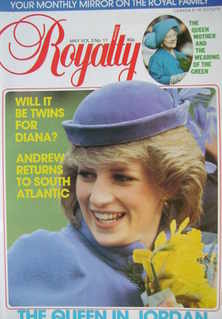 Royalty Monthly magazine - Princess Diana cover (May 1984, Vol.3 No.11)