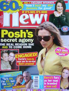 <!--2005-04-11-->New magazine - 11 April 2005 - Victoria Beckham cover