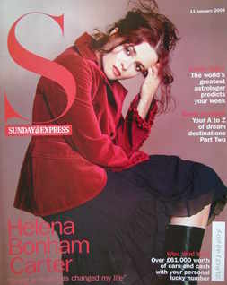 Sunday Express magazine - 11 January 2004 - Helena Bonham Carter cover