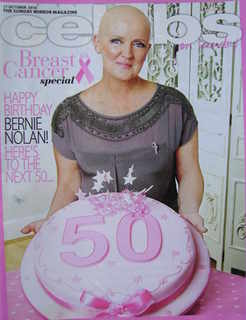 Celebs magazine - Bernie Nolan cover (17 October 2010)