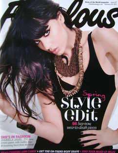 Fabulous magazine - Jameela Jamil cover (20 February 2011)