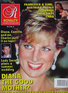 Royalty Monthly magazine - Princess Diana cover (July 1994, Vol.12 No.12)