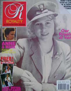 Royalty Monthly magazine - Princess Elizabeth cover (October 1989, Vol.9 No.1)