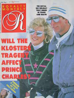 Royalty Monthly magazine - Prince Charles and Princess Diana cover (April 1988, Vol.7 No.7)