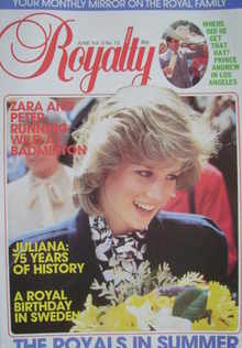 Royalty Monthly magazine - Princess Diana cover (June 1984, Vol.3 No.12)