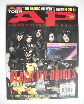 <!--2011-04-->Alternative Press magazine - April 2011 - Black Veil Brides c
