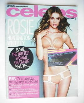 Celebs magazine - Rosie Huntington-Whiteley cover (7 August 2011)