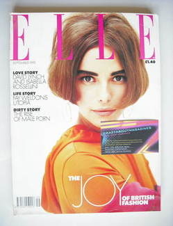 British Elle magazine - September 1990