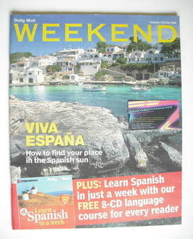 Weekend magazine - Viva Espana cover (13 May 2006)