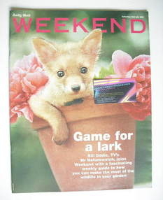 Weekend magazine - Game for a Lark cover (23 July 2005)