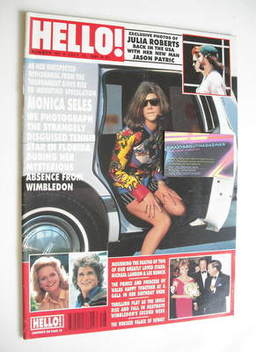 Hello! magazine - Monica Seles cover (13 July 1991 - Issue 161)