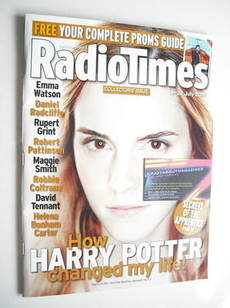Radio Times magazine - Emma Watson cover (16-22 July 2011)