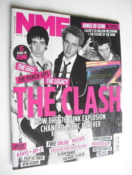 NME magazine - The Clash cover (13 August 2011)