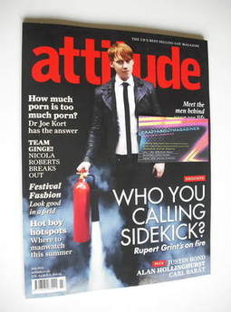 Attitude magazine - Rupert Grint cover (July 2011)