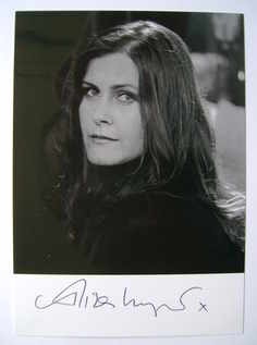 Alison Moyet autograph
