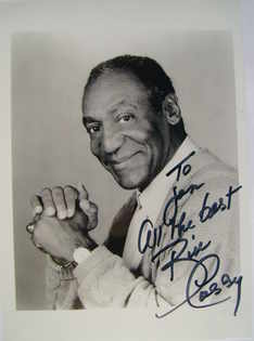 Bill Cosby autograph (hand-signed photograph, dedicated)
