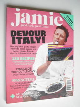 JAMIE OLIVER UK MAGAZINE LOT ISSUES 6 cooking Oct-Nov 2009 & 15 January 2011 