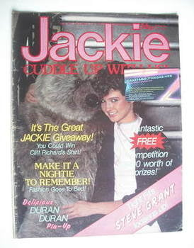 <!--1982-10-23-->Jackie magazine - 23 October 1982 (Issue 981)