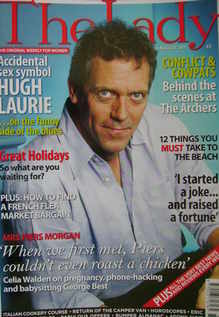 The Lady magazine (16 August 2011 - Hugh Laurie cover)