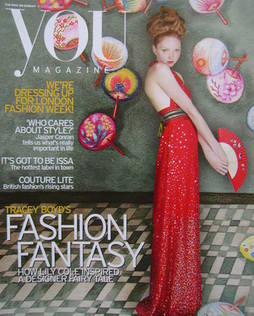 <!--2005-09-18-->You magazine - Lily Cole cover (18 September 2005)