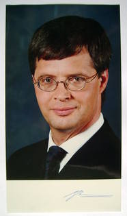 Jan Peter Balkenende autograph