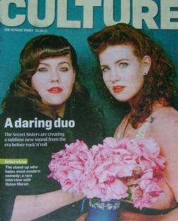 Culture magazine - The Secret Sisters, Laura and Lydia Rogers cover (1 May 2011)