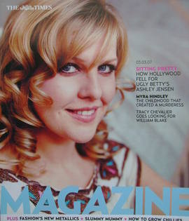 <!--2007-03-03-->The Times magazine - Ashley Jensen cover (3 March 2007)