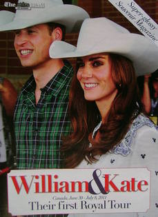 The Mail on Sunday William & Kate magazine supplement - Prince William and Kate Middleton cover